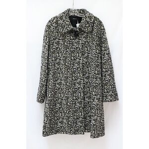 NWT Elena Miro jacquard coat structured classic mid-length 22 new warm fall